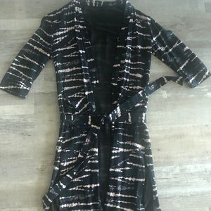 All Saints Black Odell’s Tye Kimono
